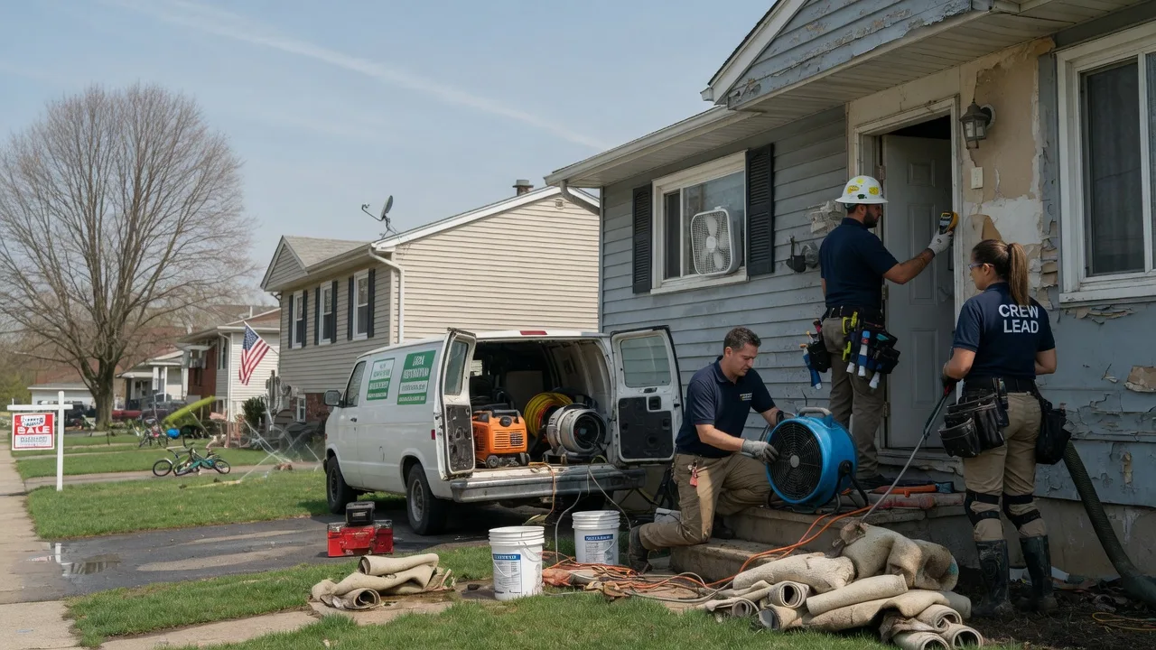 Flood Cleanup in Aurora, ME near me