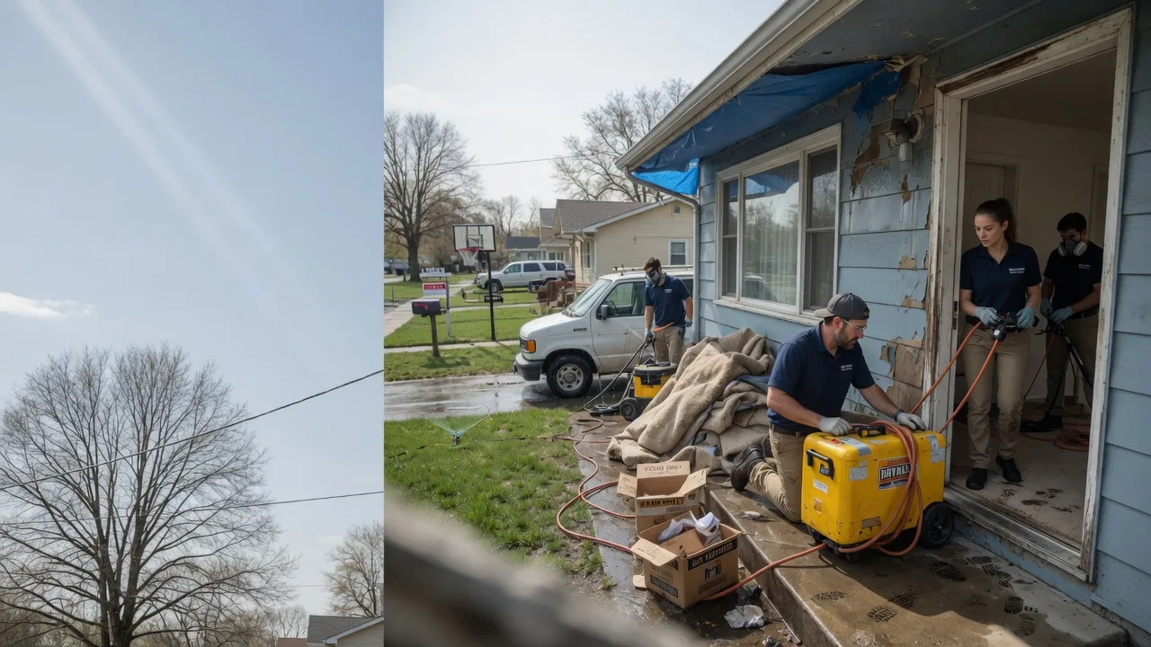 Basement Flood Cleanup in Aurora, ME near me